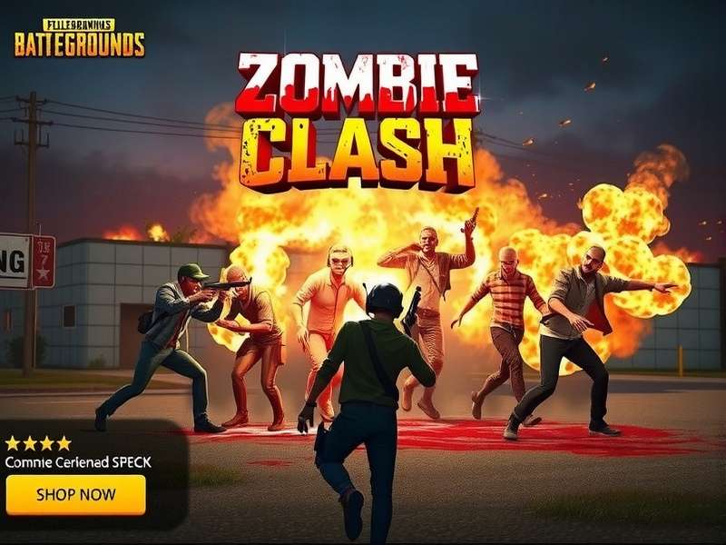 Zombie Clash PUBG gameplay screenshot